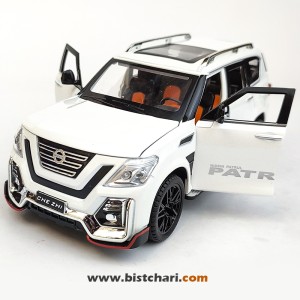 ماکت ماشین نیسان Nissan مدل Patrol Armada رنگ سفید