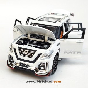 ماکت ماشین نیسان Nissan مدل Patrol Armada رنگ سفید
