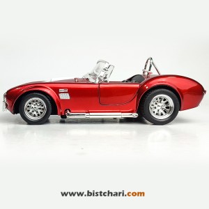 ماکت ماشین شلبی Shelby مدل 427Cobra رنگ قرمز( شامل تخفیف به علت ایراد ظاهری)