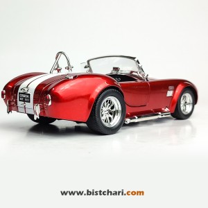 ماکت ماشین شلبی Shelby مدل 427Cobra رنگ قرمز( شامل تخفیف به علت ایراد ظاهری)