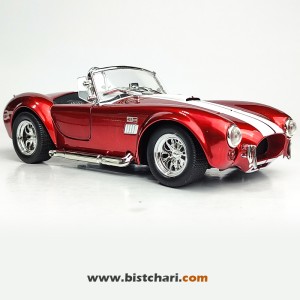 ماکت ماشین شلبی Shelby مدل 427Cobra رنگ قرمز( شامل تخفیف به علت ایراد ظاهری)