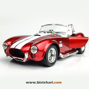 ماکت ماشین شلبی Shelby مدل 427Cobra رنگ قرمز( شامل تخفیف به علت ایراد ظاهری)