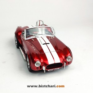 ماکت ماشین شلبی Shelby مدل 427Cobra رنگ قرمز( شامل تخفیف به علت ایراد ظاهری)