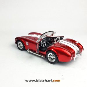 ماکت ماشین شلبی Shelby مدل 427Cobra رنگ قرمز( شامل تخفیف به علت ایراد ظاهری)