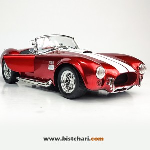ماکت ماشین شلبی Shelby مدل 427Cobra رنگ قرمز( شامل تخفیف به علت ایراد ظاهری)
