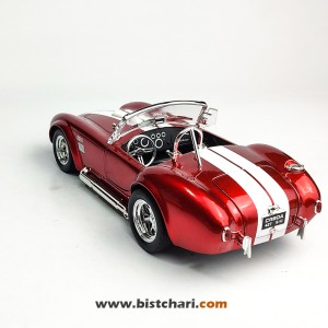 ماکت ماشین شلبی Shelby مدل 427Cobra رنگ قرمز( شامل تخفیف به علت ایراد ظاهری)