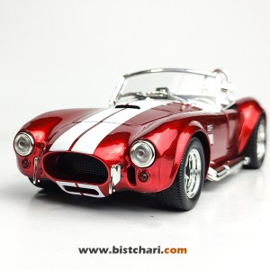 ماکت ماشین شلبی Shelby مدل 427Cobra رنگ قرمز( شامل تخفیف به علت ایراد ظاهری)