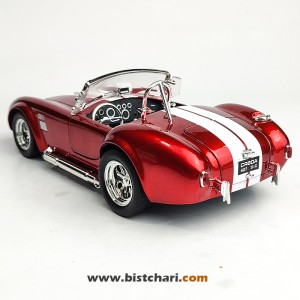 ماکت ماشین شلبی Shelby مدل 427Cobra رنگ قرمز( شامل تخفیف به علت ایراد ظاهری)