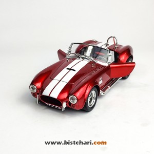 ماکت ماشین شلبی Shelby مدل 427Cobra رنگ قرمز( شامل تخفیف به علت ایراد ظاهری)