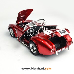 ماکت ماشین شلبی Shelby مدل 427Cobra رنگ قرمز( شامل تخفیف به علت ایراد ظاهری)