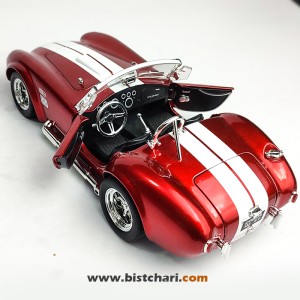 ماکت ماشین شلبی Shelby مدل 427Cobra رنگ قرمز( شامل تخفیف به علت ایراد ظاهری)