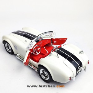 ماکت ماشین شلبی Shelby مدل 427Cobra رنگ سفید