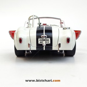 ماکت ماشین شلبی Shelby مدل 427Cobra رنگ سفید