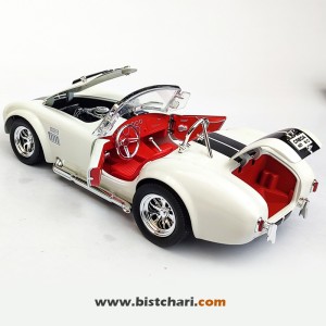 ماکت ماشین شلبی Shelby مدل 427Cobra رنگ سفید