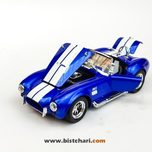 ماکت ماشین شلبی Shelby مدل 427Cobra رنگ آبی