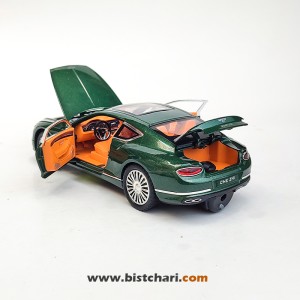 ماکت ماشین بنتلی Bentley مدل Continental GT رنگ سبز یشمی