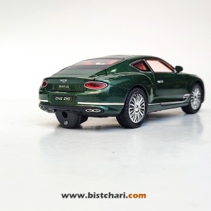 ماکت ماشین بنتلی Bentley مدل Continental GT رنگ سبز یشمی