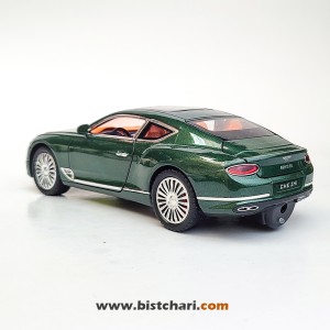 ماکت ماشین بنتلی Bentley مدل Continental GT رنگ سبز یشمی