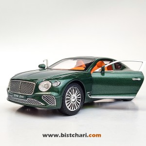 ماکت ماشین بنتلی Bentley مدل Continental GT رنگ سبز یشمی