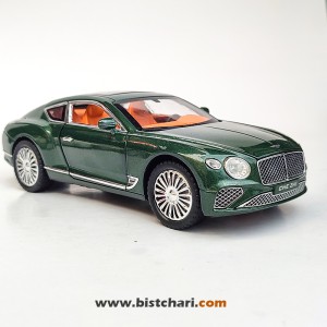 ماکت ماشین بنتلی Bentley مدل Continental GT رنگ سبز یشمی