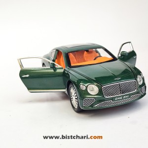 ماکت ماشین بنتلی Bentley مدل Continental GT رنگ سبز یشمی