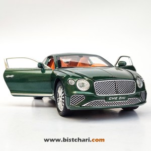 ماکت ماشین بنتلی Bentley مدل Continental GT رنگ سبز یشمی