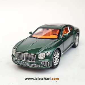 ماکت ماشین بنتلی Bentley مدل Continental GT رنگ سبز یشمی