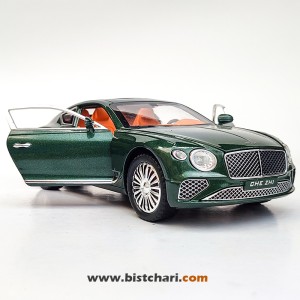 ماکت ماشین بنتلی Bentley مدل Continental GT رنگ سبز یشمی