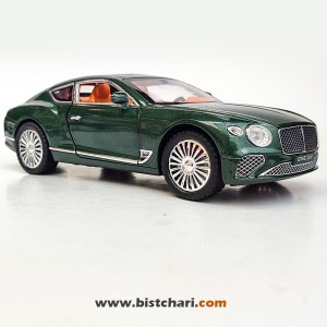 ماکت ماشین بنتلی Bentley مدل Continental GT رنگ سبز یشمی