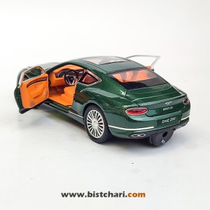 ماکت ماشین بنتلی Bentley مدل Continental GT رنگ سبز یشمی