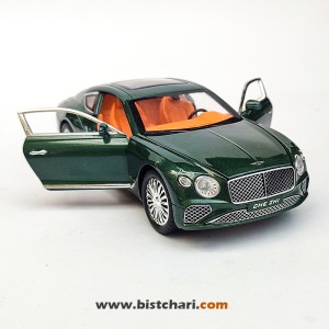 ماکت ماشین بنتلی Bentley مدل Continental GT رنگ سبز یشمی