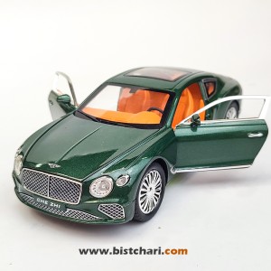 ماکت ماشین بنتلی Bentley مدل Continental GT رنگ سبز یشمی