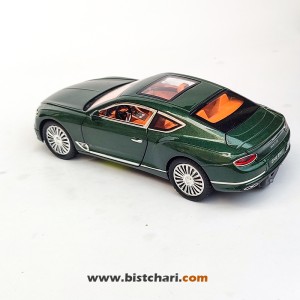 ماکت ماشین بنتلی Bentley مدل Continental GT رنگ سبز یشمی