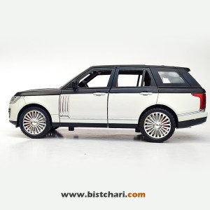 ماکت ماشین رنج روور Range Rover مدل L405 رنگ مشکی/سفید