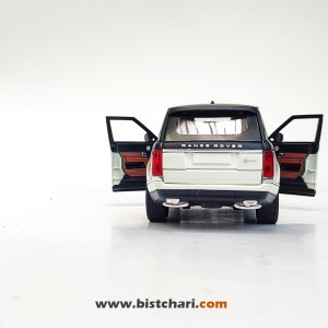 ماکت ماشین رنج روور Range Rover مدل L405 رنگ مشکی/سفید