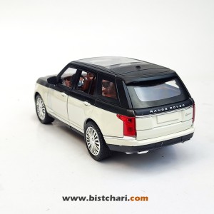 ماکت ماشین رنج روور Range Rover مدل L405 رنگ مشکی/سفید
