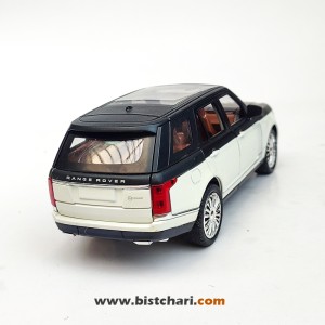 ماکت ماشین رنج روور Range Rover مدل L405 رنگ مشکی/سفید
