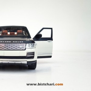 ماکت ماشین رنج روور Range Rover مدل L405 رنگ مشکی/سفید
