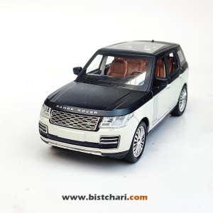 ماکت ماشین رنج روور Range Rover مدل L405 رنگ مشکی/سفید