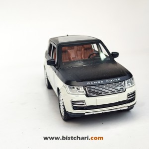 ماکت ماشین رنج روور Range Rover مدل L405 رنگ مشکی/سفید