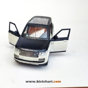ماکت ماشین رنج روور Range Rover مدل L405 رنگ مشکی/سفید