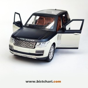 ماکت ماشین رنج روور Range Rover مدل L405 رنگ مشکی/سفید