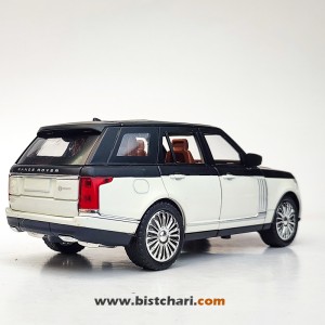 ماکت ماشین رنج روور Range Rover مدل L405 رنگ مشکی/سفید
