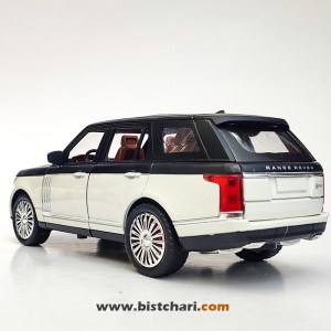 ماکت ماشین رنج روور Range Rover مدل L405 رنگ مشکی/سفید