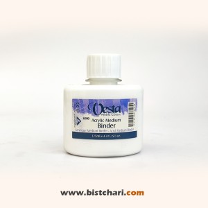 چسب بیندر 125ml وستا Vesta (Acrylic Medium Binder)