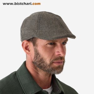 کلاه شکار مدل Flat Cap Tweed 500 برند کاپرلن Caperlan