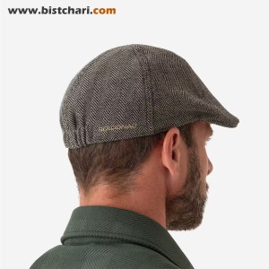 کلاه شکار مدل Flat Cap Tweed 500 برند کاپرلن Caperlan