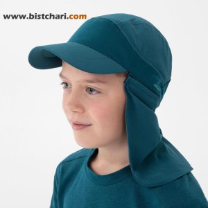 کلاه کودکانه مدل Long Neck Hiking Cap MH900 برند کچوا Quechua