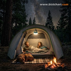 چراغ چادر مدل Camping Lamp BL 40L برند کچوا Quechua