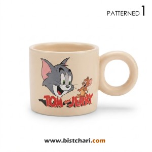 ماگ سرامیکی(لیوان) دسته دار تام و جری Tom And Jerry